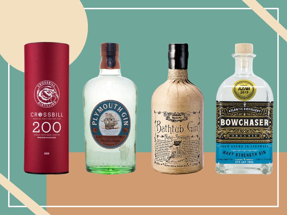 Best navy strength gins Perfect for cocktails The Independent